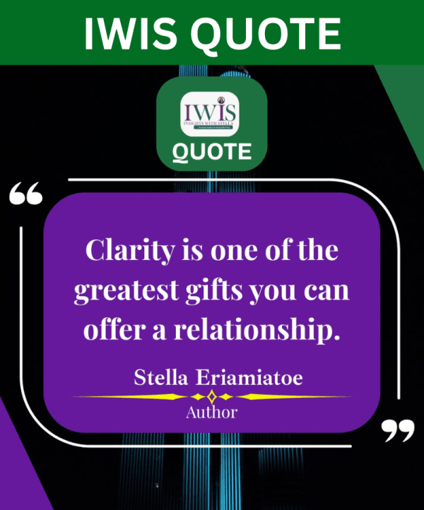 IWIS QUOTE